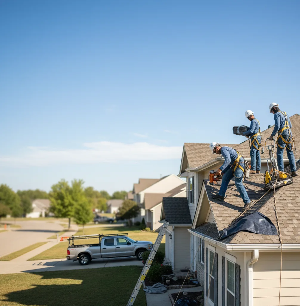 Roof Repair in St. Marys